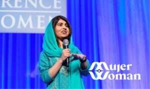 Malala Yousafzai hablando